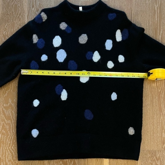 And Other Stories black sweater with colourful dots paint brush - Picture 7 of 8